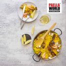 Paella-Pfanne Stahl poliert Ø 42 cm
