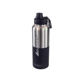Oztent Alpine Vakuum Isolierte Flasche - 1180ml -silver/black